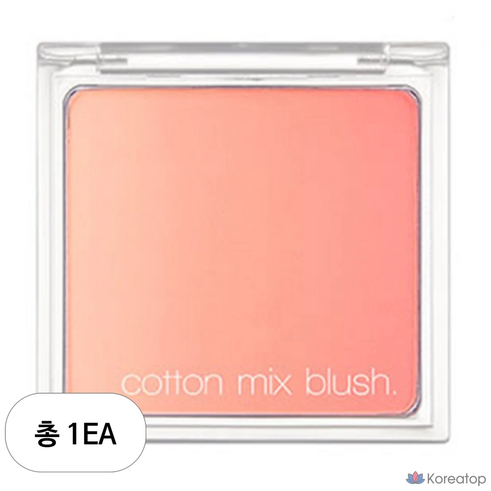 Румяна Missha Cotton Mix, 11 г, № 3, цвет «Креповый торт», 1 шт.