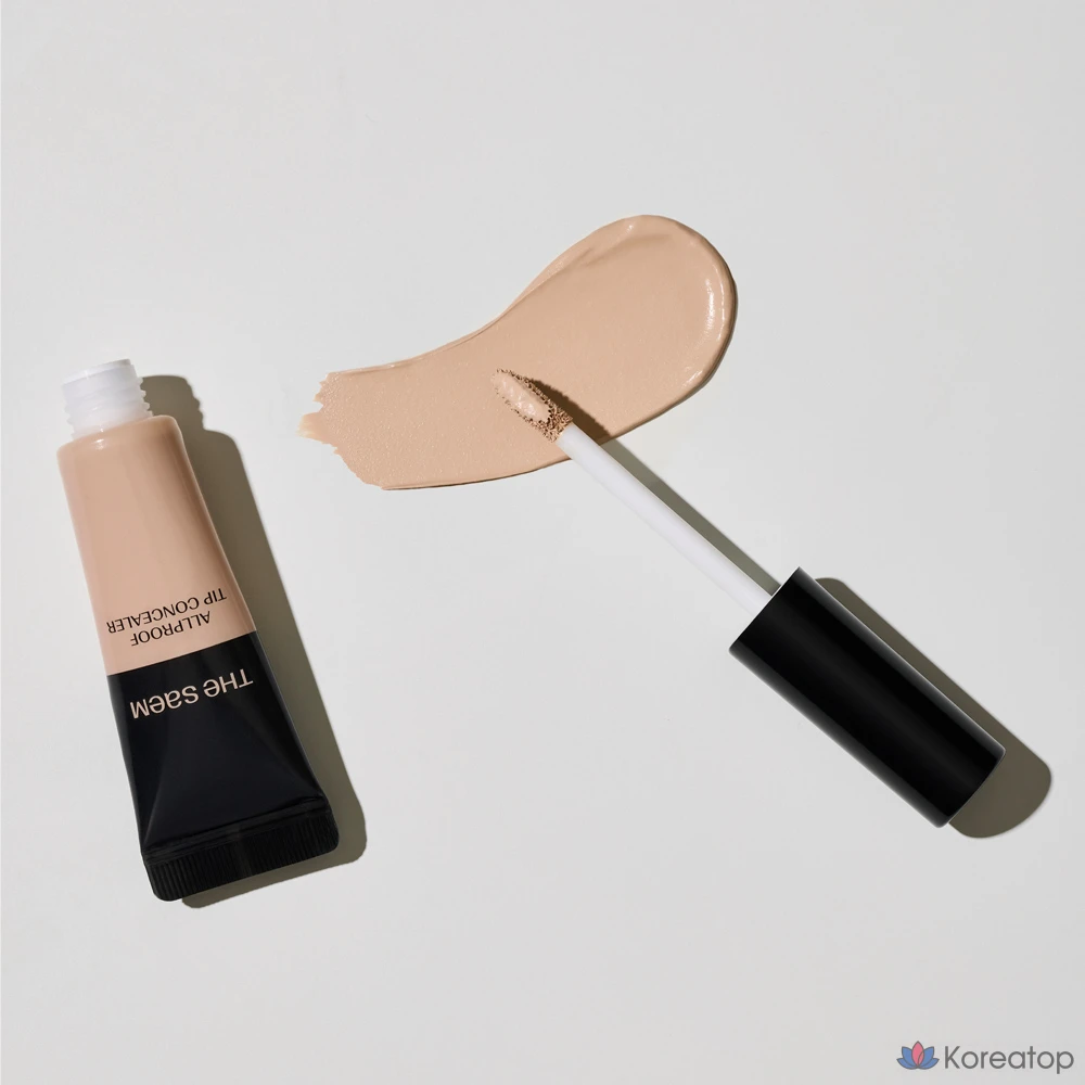 Консилер The Saem Cover Perfection All-Proof Tip Concealer, оттенок 1.5 Natural Beige, 12 г, 1 шт.