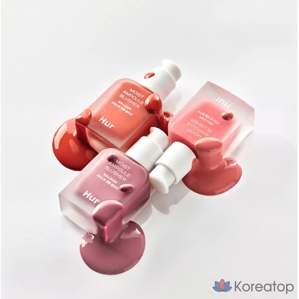 Увлажняющие ампулы для румян House of Her, 20 мл, цвет «Розовая роза», 1 шт.