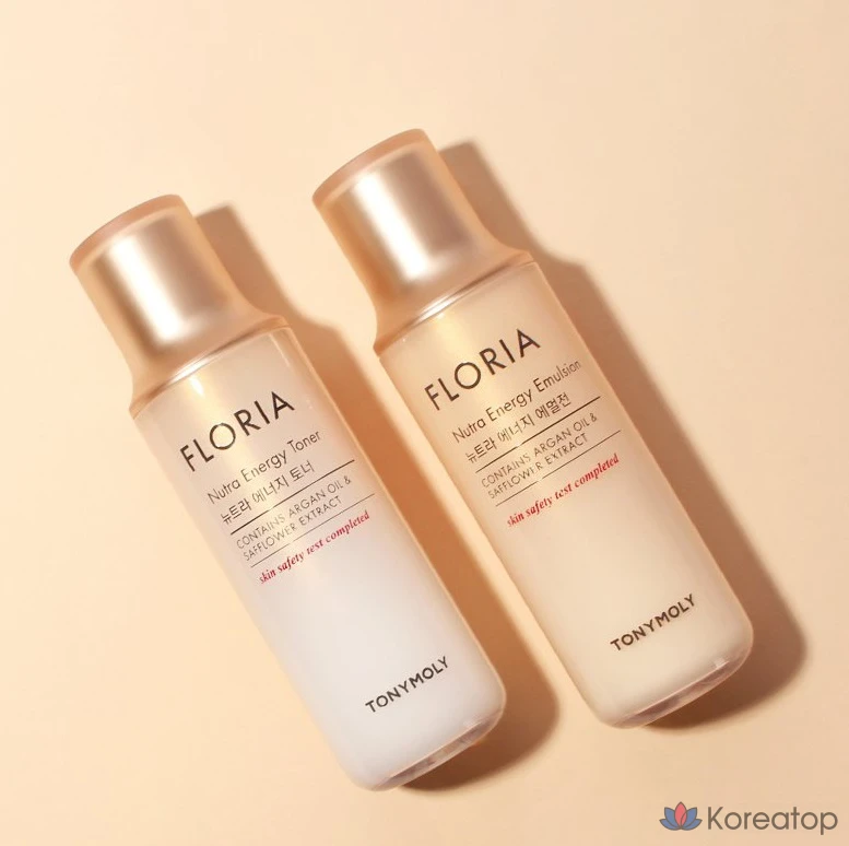 Набор для ухода Tony Moly Floria Nutra Energy 2-piece Set, 4 шт., фото 4