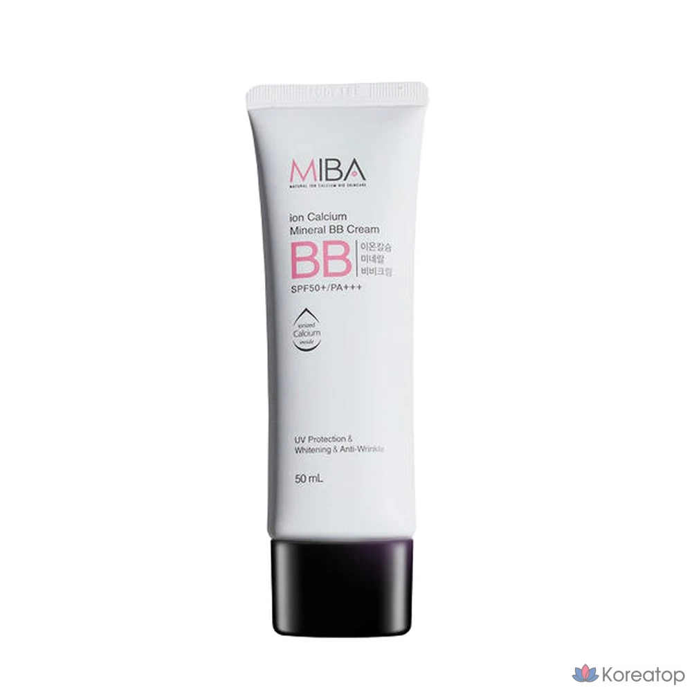 BB-крем Miba Ion Calcium Mineral 50 мл SPF50+/PA+++, 1 шт.