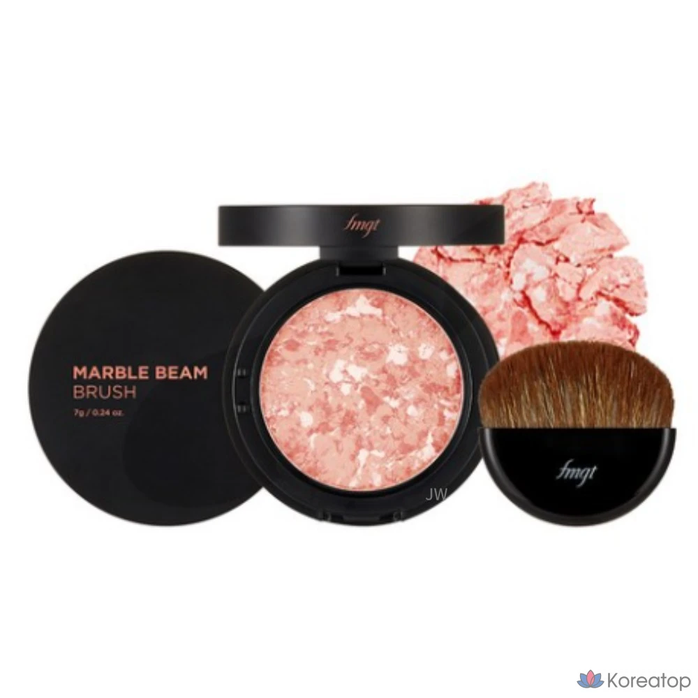 Румяна FMGT Marble Beam, 7 г, № 02 (Love Coral), 1 шт.