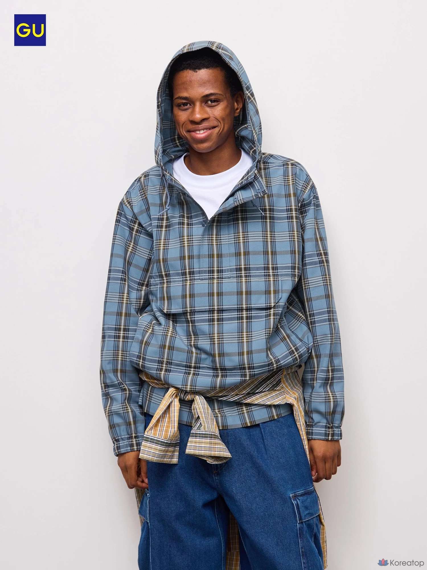 Парка Uniqlo Half-Zip Parka