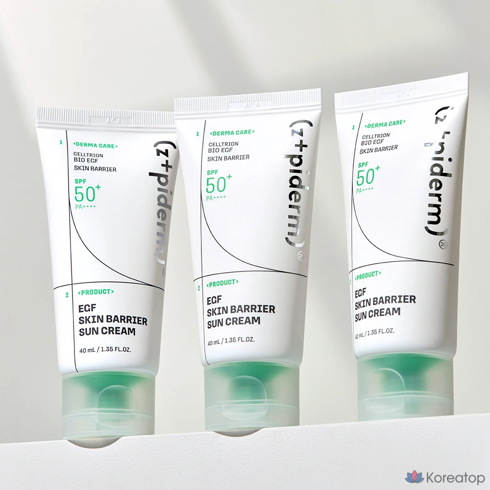 Солнцезащитный крем Z+DERM EASY GF Skin Barrier Sunscreen SPF50+ PA++++, 1 шт., 40 мл