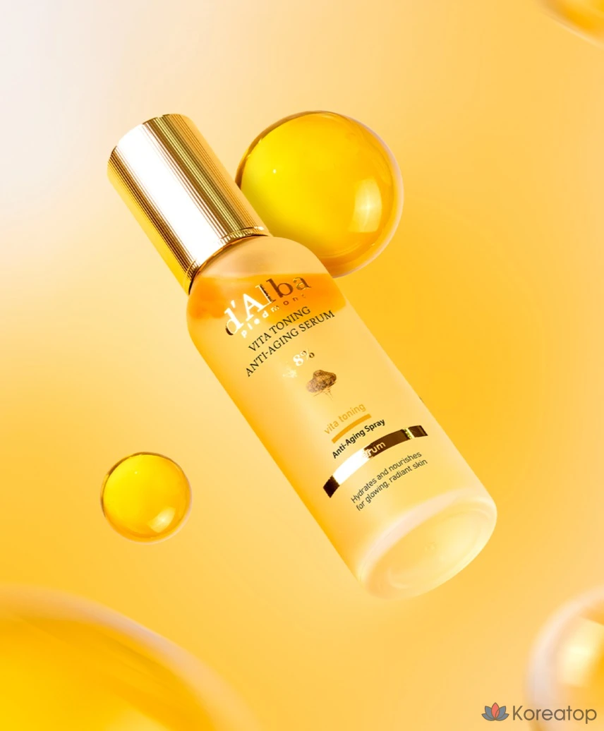 Тонизирующая антивозрастная сыворотка-спрей D'alba Vita, 8%, 70 мл, 1 шт.