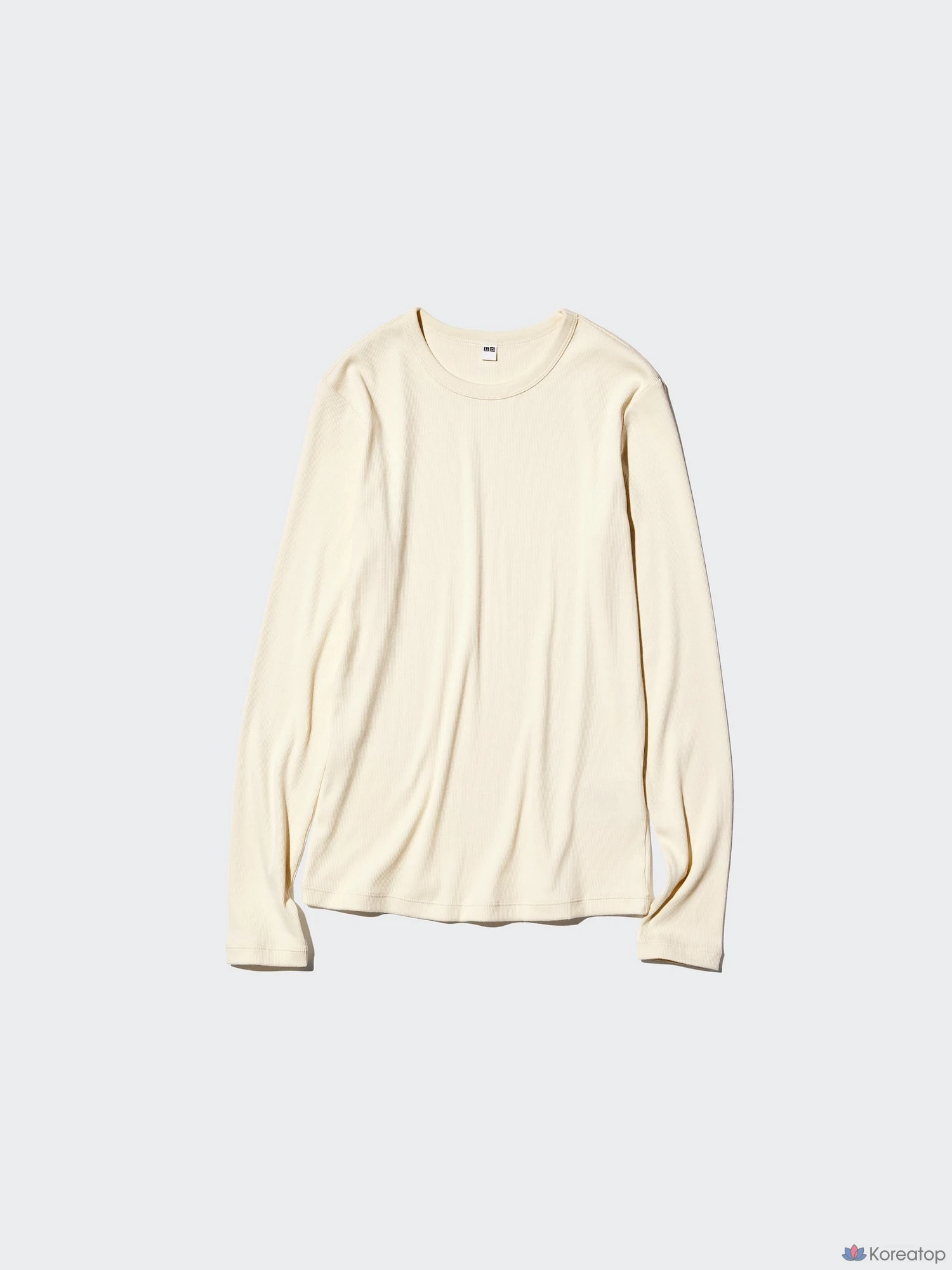 Футболка с длинным рукавом Uniqlo Soft Rib T