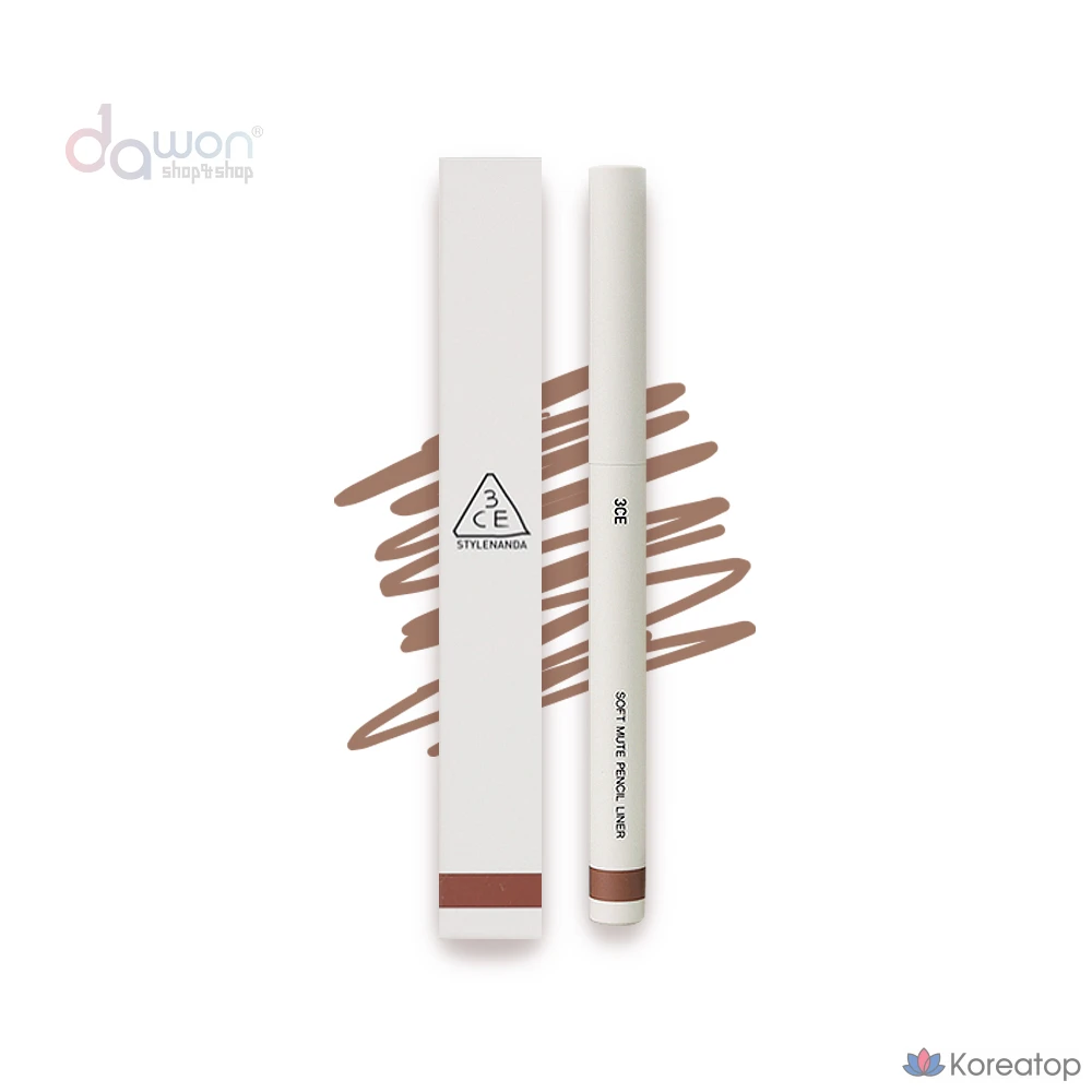 Линер-карандаш 3CE Soft Mute Pencil Liner, цвет овсяно-серый, 1 шт., фото 4