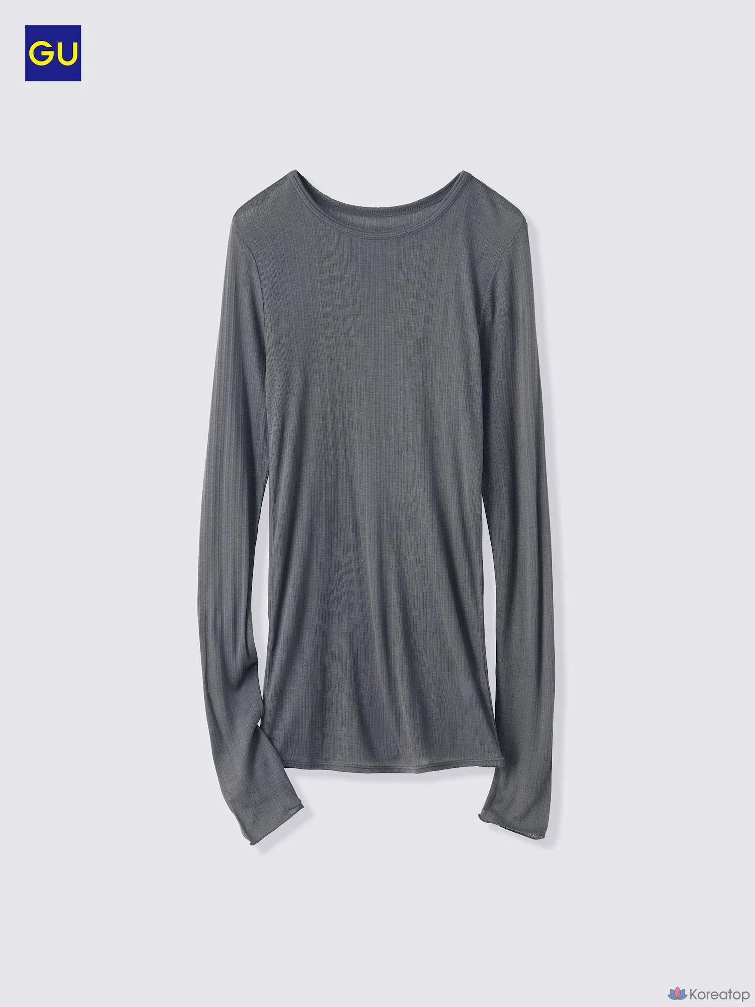 Футболка Uniqlo Warm Pointelle Crew Neck T
