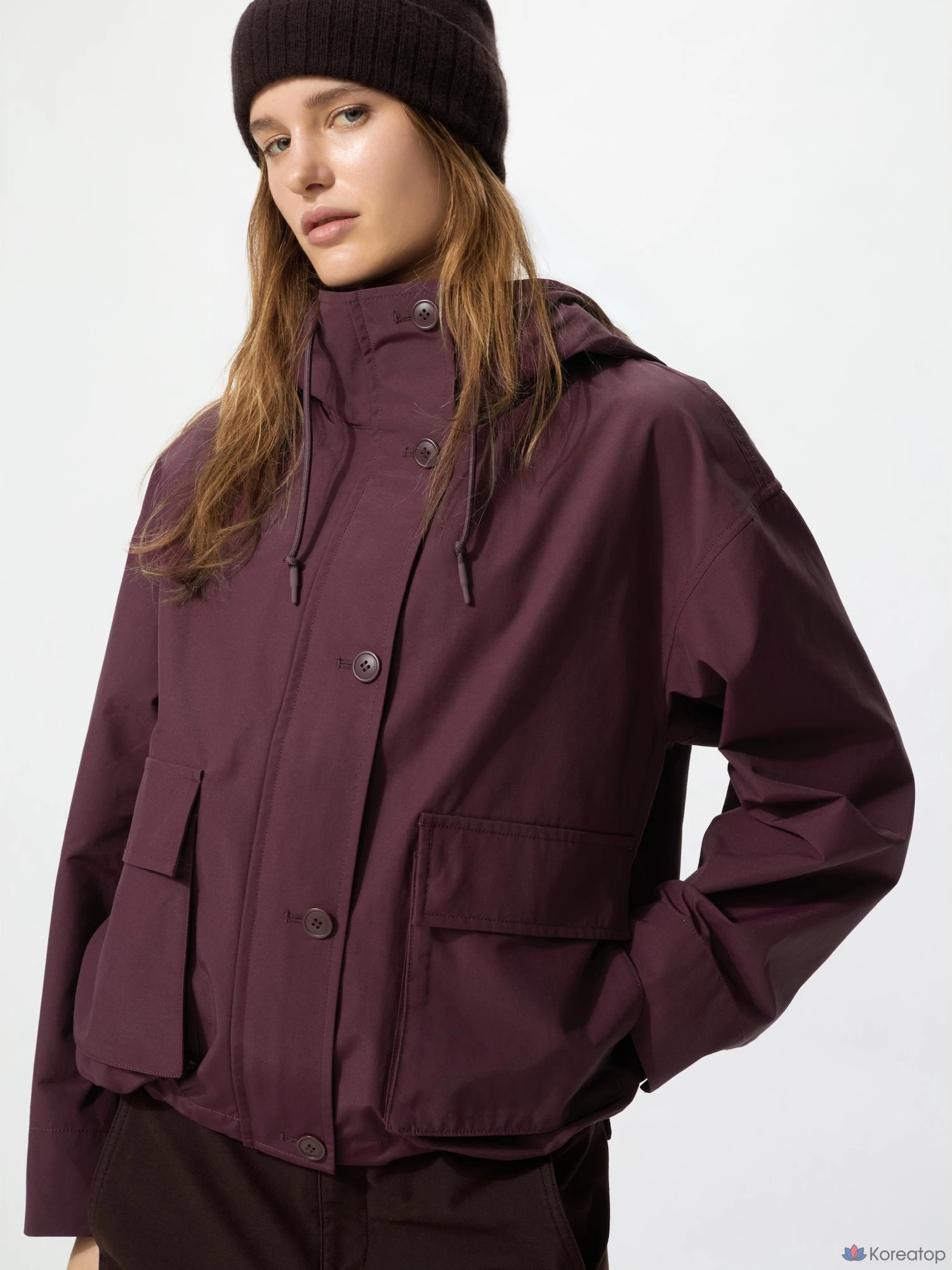 Парка Uniqlo Utility Cotton Blend Parka