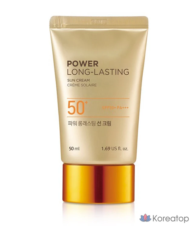 Солнцезащитный крем The Face Shop Natural Eco Power длительного действия SPF50+ PA+++, 50 мл, 1 флакон