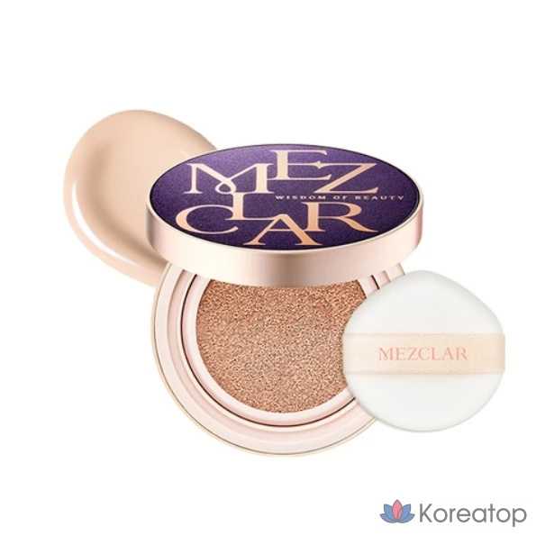 Тональный крем-кушон Jayjun Skincare Airfit, цвет: № 21 (фиолетовый), фиолетовый футляр, 1 шт., фото 2