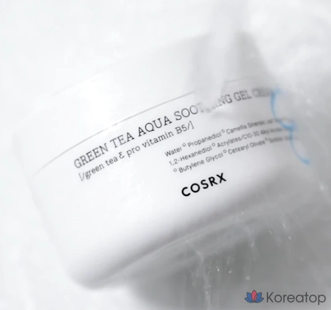 Успокаивающий гель-крем COSRX Hydrium Green Tea Aqua, 50 мл, 1 шт.