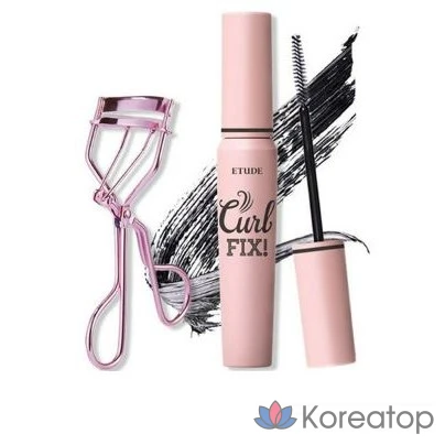 Тушь для ресниц Etude House Curl Fix, черный, 2 комплекта