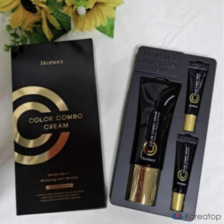 Крем-краска для волос Deoproce Color Combo Cream № 23 Песочно-бежевый, 40 г, 1 шт.