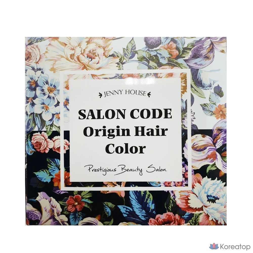 Краска для волос JennyHouse Salon Code Origin, 2 шт. Темно-коричневый, 1 шт.