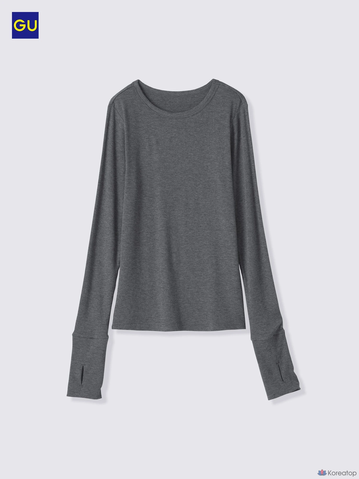 Футболка Uniqlo Warm Rib Crew Neck T-Shirt
