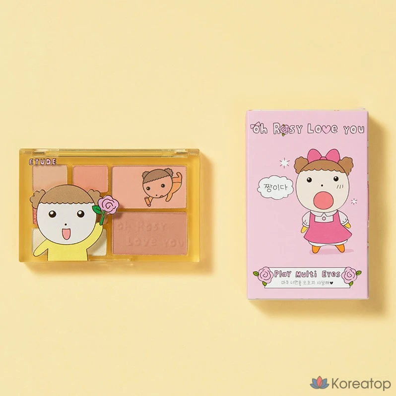 Палетка теней для век Etude House Maru Kangjwi Play Multi Eyes Palette, Maru I Only Love You, 1 шт.