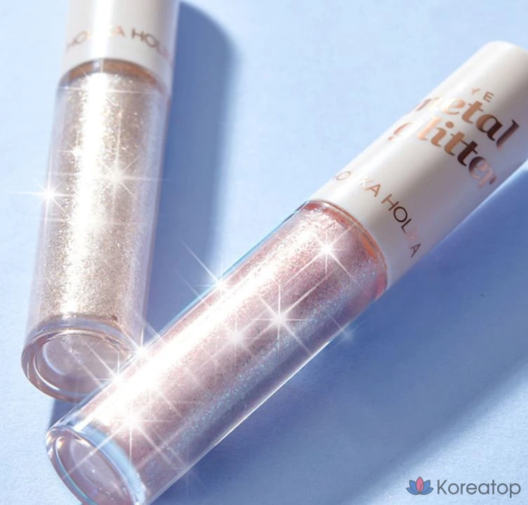 Holika Holika Eye Metal Glitter Liquid Eyeshadow, 11 Sweetheart, 1 шт., фото 4