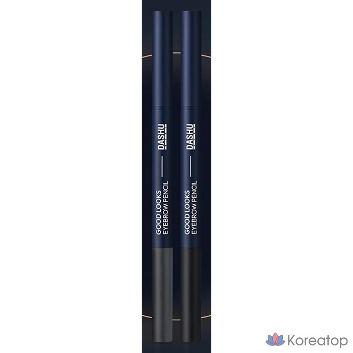 Карандаш для бровей DASHU Men's Good Looks, натуральный серый, 1 шт., фото 5