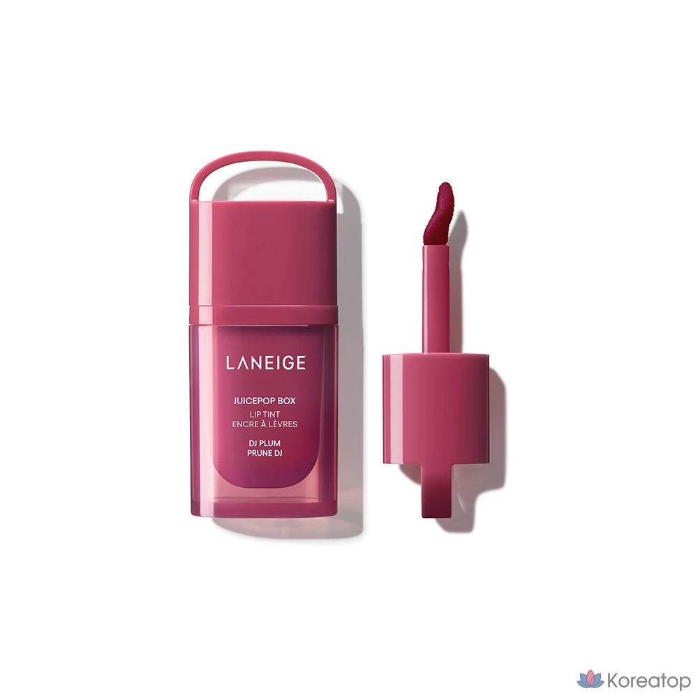 Тинт для губ LANEIGE Juice Pop Box Lip Tint, оттенок #7 DJ Plum, 4.5 г, 1 шт., фото 3