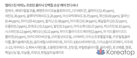 Кондиционер для волос Elastine Amino Clinic Protein Damage Care, 855 мл, 1 шт., фото 3