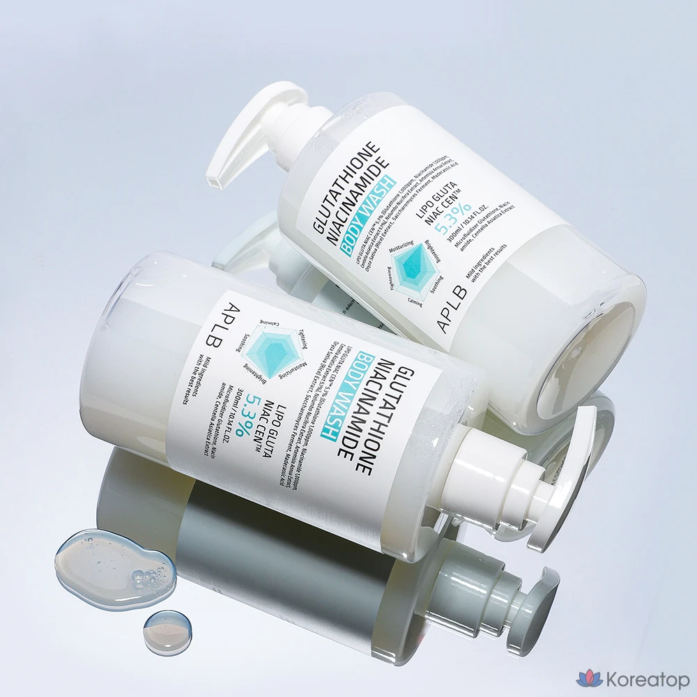 Гель для душа APLB Glutathione Niacinamide Body Wash, 300 мл, 1 шт.