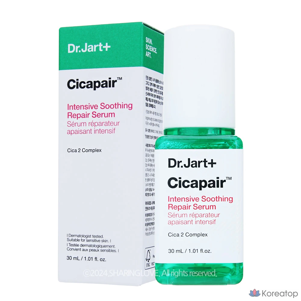 Dr. Jart+ Cicapair интенсивная успокаивающая восстанавливающая сыворотка, 30 мл, 1 шт.