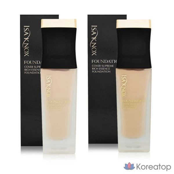 Тональный крем Isa Knox Cover Supreme Essence Foundation, 40 мл, оттенок Sun No. 21, 1 шт.