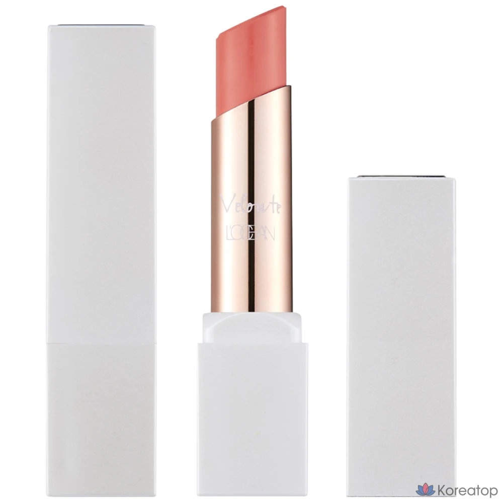 Блеск для губ L'OCEAN Velouté Melting Glossy Lip, 4 г, 1 шт., № 03 Nude Rose