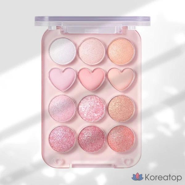 Палетка теней для век Colorgram Eye Real Eye Palette, 04 COOL (Bomb Plus Cool Love), 1 шт.