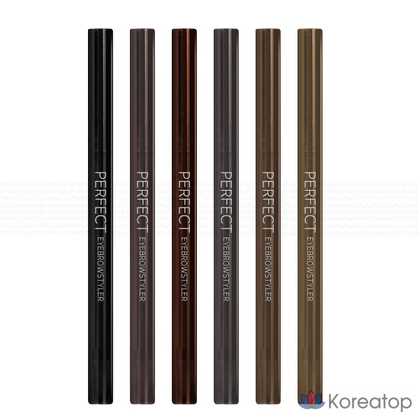 Средство для укладки бровей Missha Perfect Eyebrow Styler, 0,35 г, черное, 1 шт.