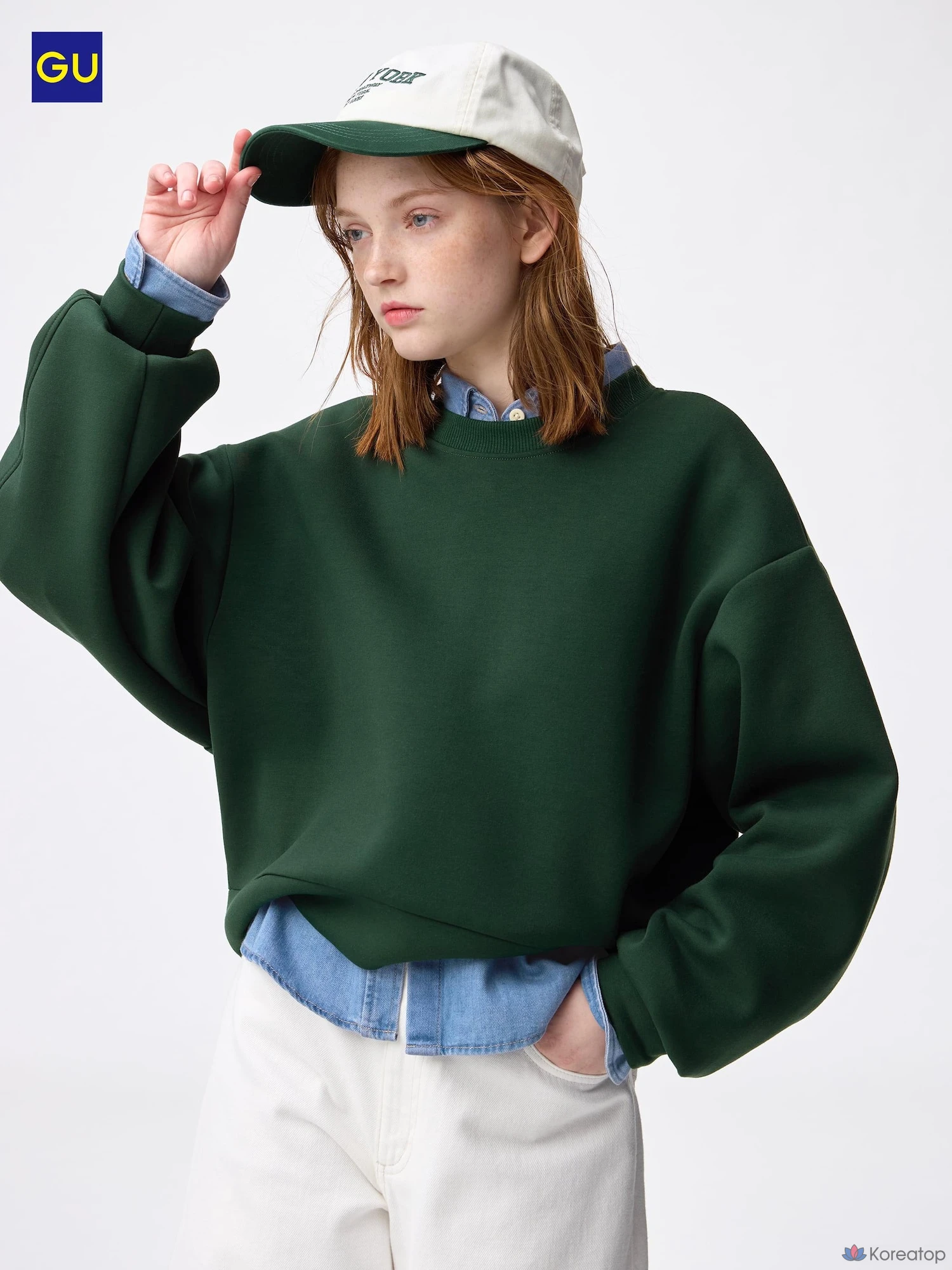 Свитшот Uniqlo Puff Sweatshirt