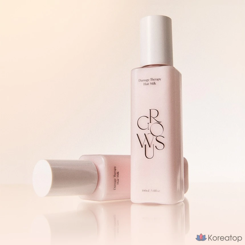 Молочко для поврежденных волос GROWUS, 1 шт., 160 мл