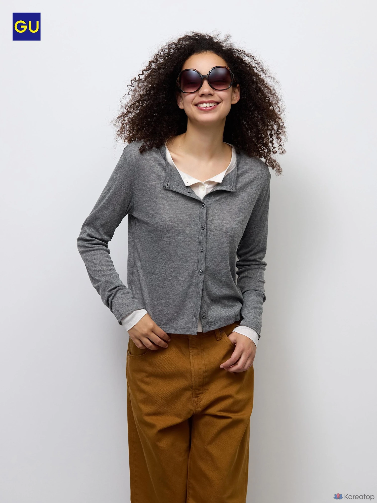Кардиган Uniqlo Soft Sheer