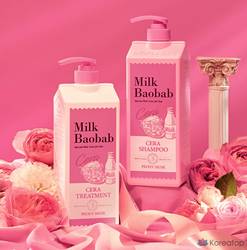 Сыворотка Milk Baobab Sera Treatment Peony Musk, 1,2 л, 1 флакон.