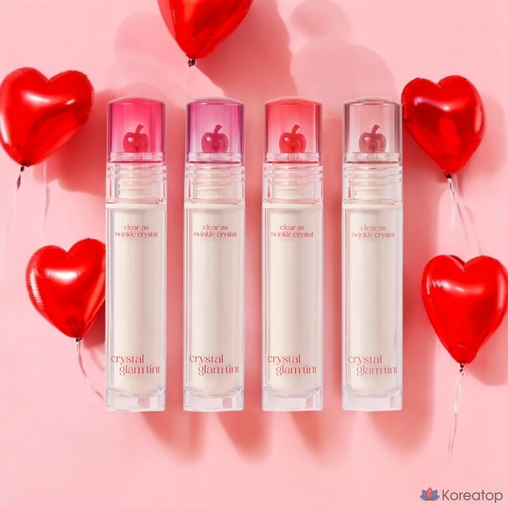 Clio Crystal Glam Tint Honey Glow, 012 Огненная Роза, 3,2 г, 1 шт., фото 4