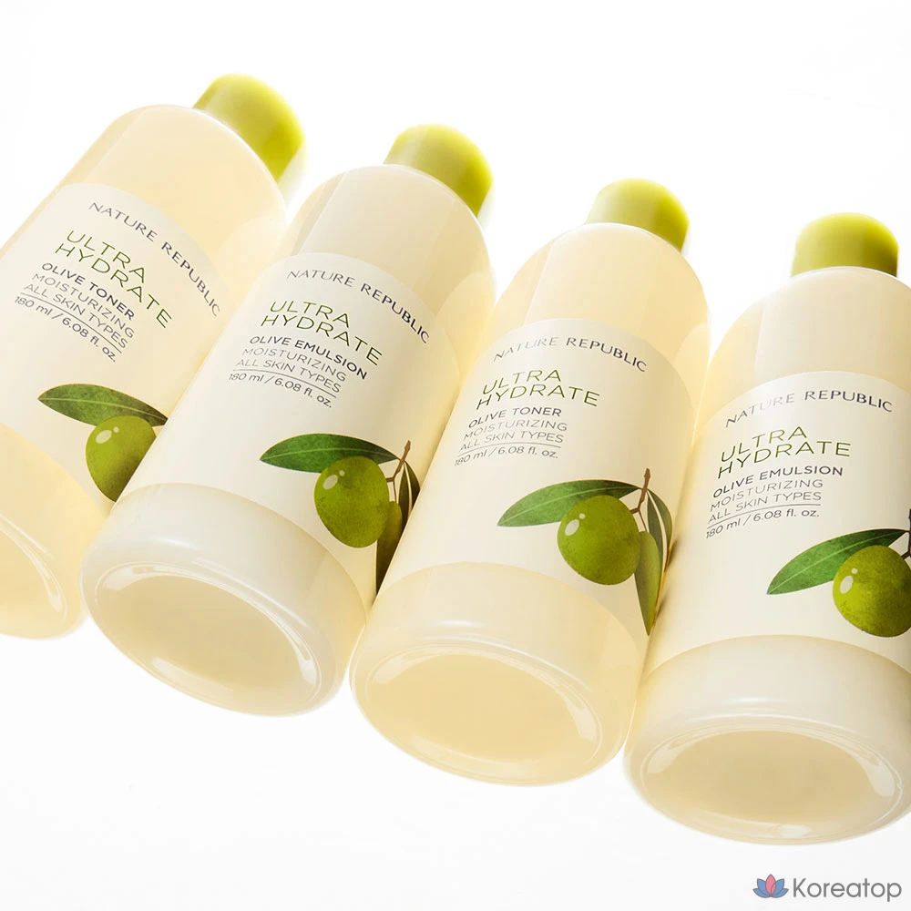 Увлажняющий тоник Nature Republic Really Moist Olive Toner, 180 мл, 1 шт.