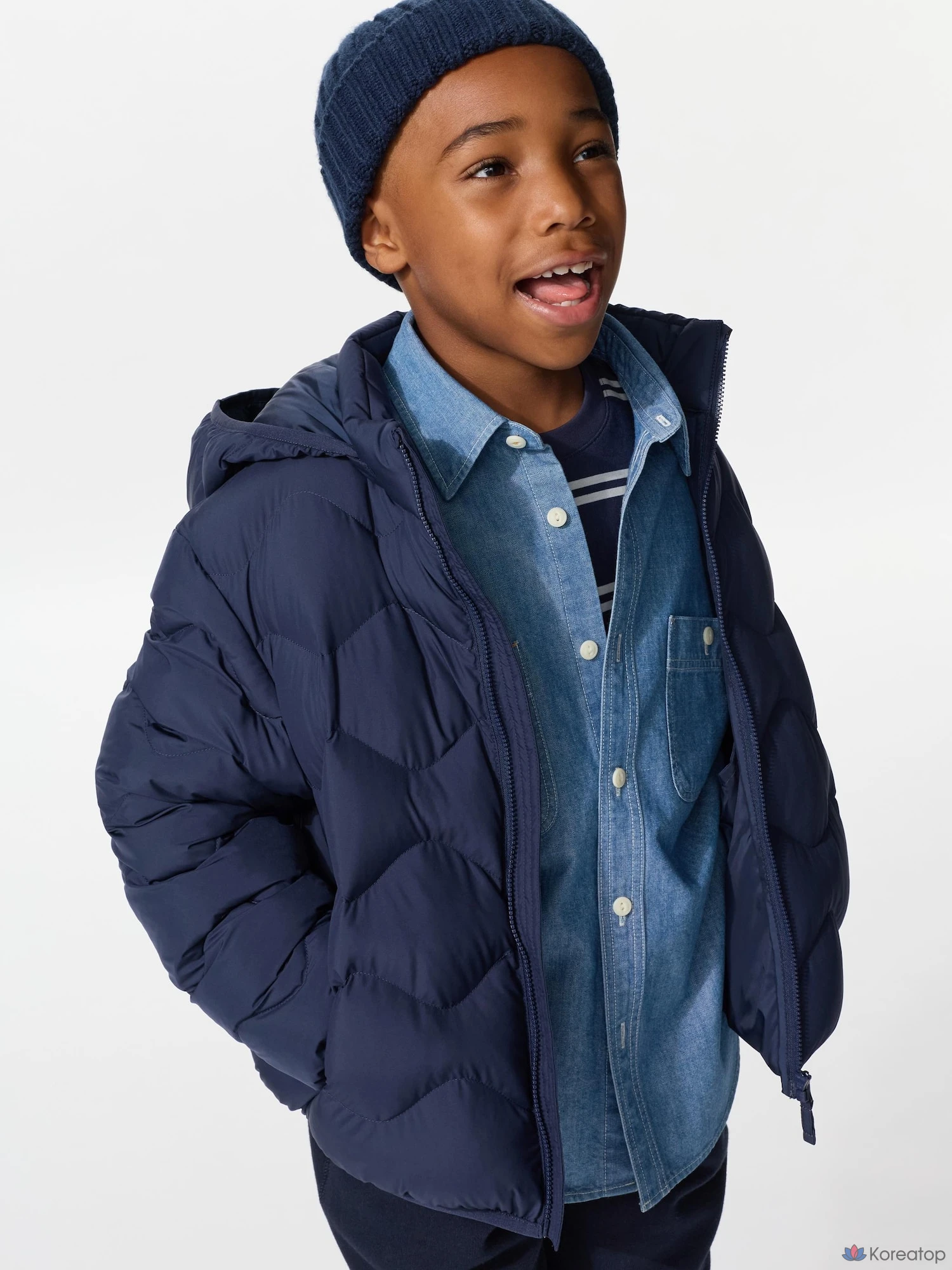 Парка детская Uniqlo PUFFTECH Washable Parka