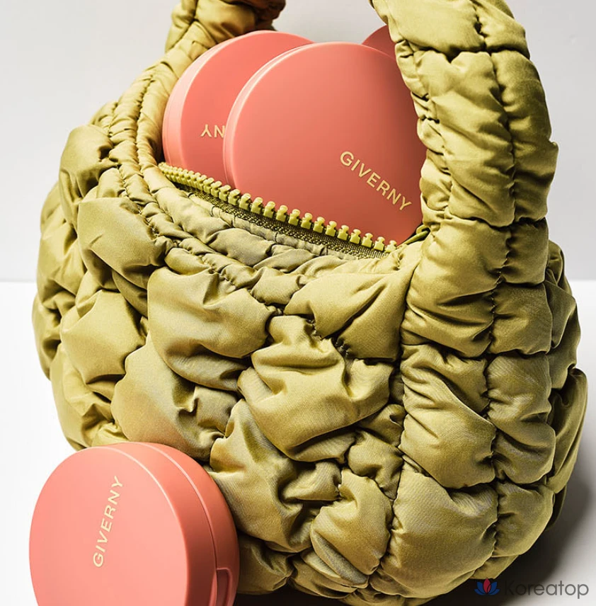 Тональный крем Giverny Close Cover Foundation Mini Portable 64 мм, розовый, 1 шт.