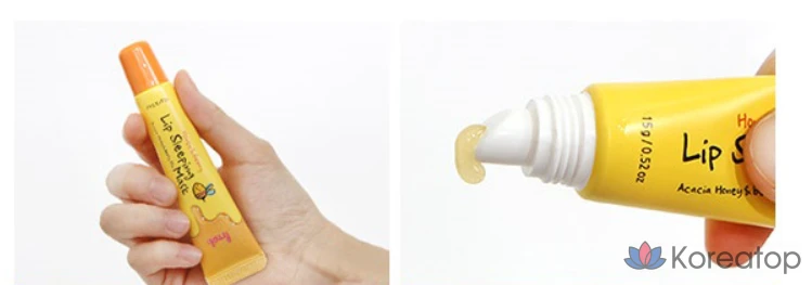 Набор ночных масок для губ Prreti Lip Sleeping Mask Pack, медово-ягодный, 15 г, 5 шт., фото 3