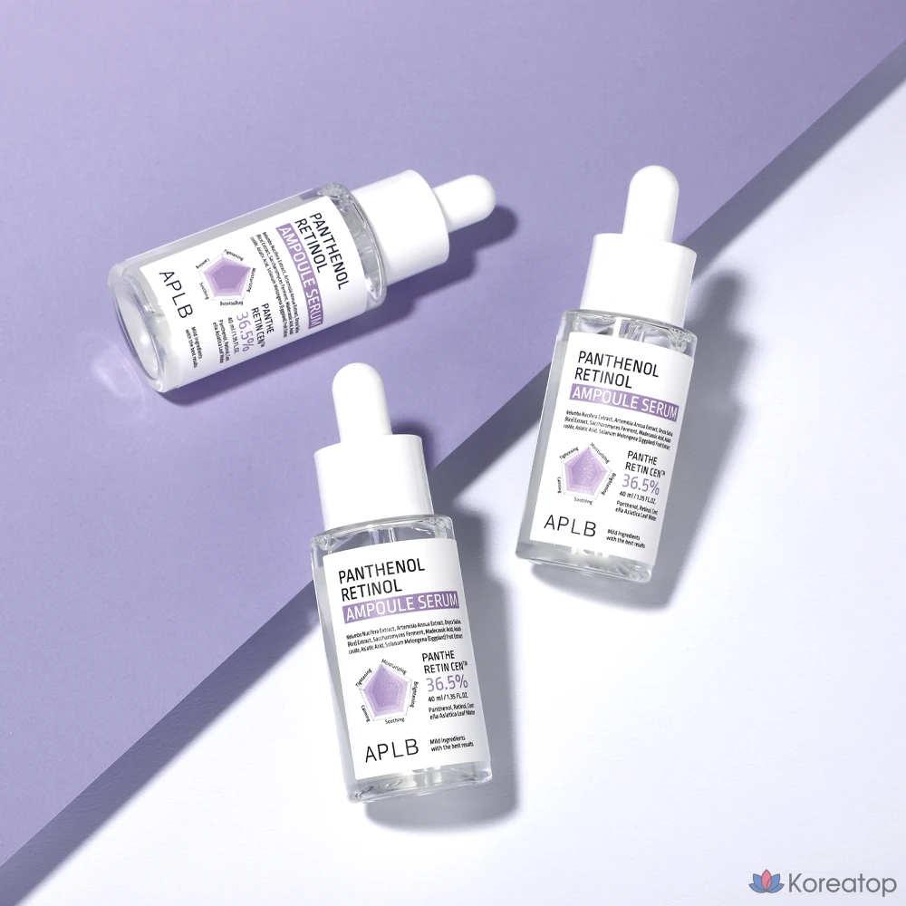 APLB Пантенол Ретинол Ампульная сыворотка, 40 мл, 1 шт.