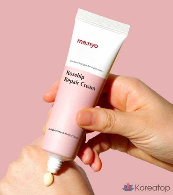 Восстанавливающий крем с маслом шиповника Manyo Factory, 50 мл, 1 шт.