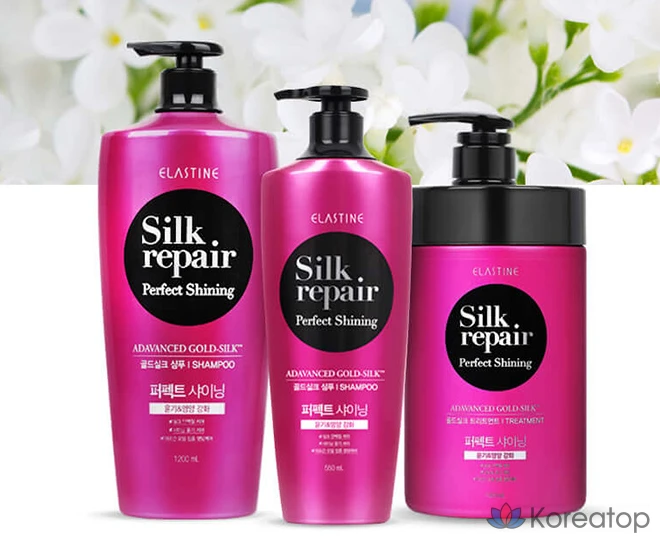 Кондиционер для волос Elastine Perfect Shining Gold Silk Conditioner Silk Repair, 550 мл, 1 шт.