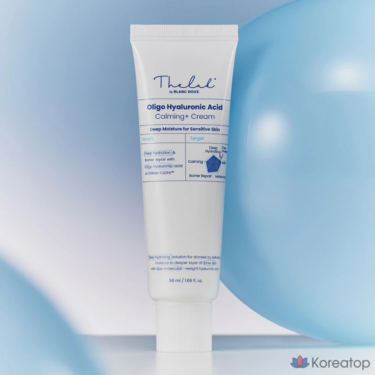 Успокаивающий крем с гиалуроновой кислотой The Lab by Blanc Doux Oligo, 50 мл, 1 шт.