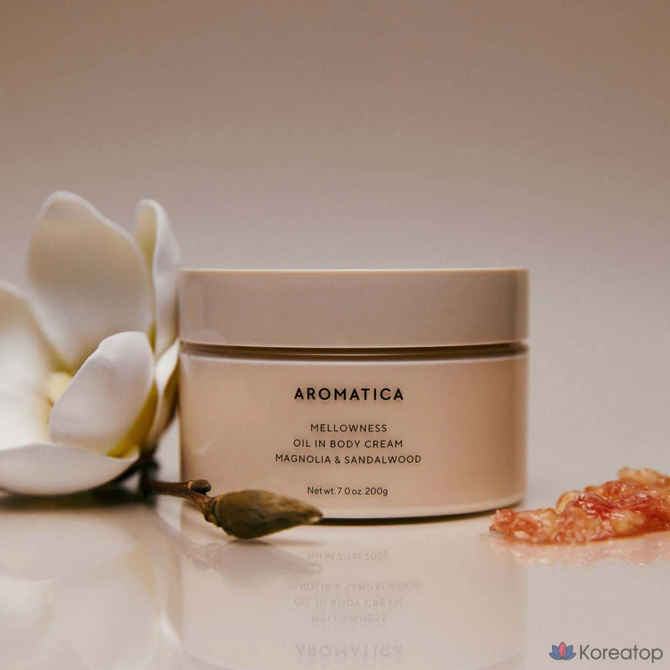 Масло для тела Aromatica Mellowness с магнолией и сандалом, 200 г, 1 шт.
