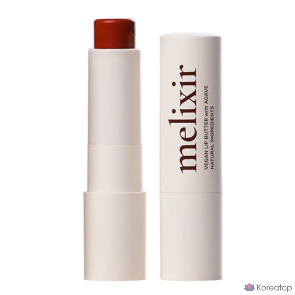 Бальзам для губ Melixir Lip Butter, оттенок 06 RED Rust Red, 3.9 г, 1 шт.