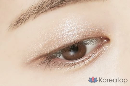 Тени для век Missha Dewy Glossy Eyes, оттенок White Beach, 1 шт., фото 5