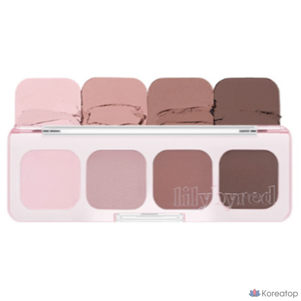 Палетка теней Lilybyred Mood It Palette AD 3,2 г, 04 #AttentionIt/Cool Tone, 1 шт.