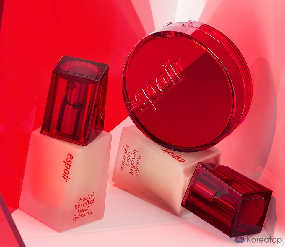 Тональный крем Espoir Pro Tailor Be Velvet SPF22 PA++ 30 г, 1 шт., цвет слоновой кости, фото 5