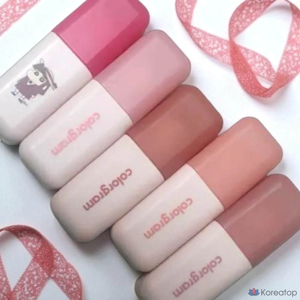 Colorgram Nude Blur Tint, плотно прилегающий фильтр для коррекции губ, 1 шт., 5 г, 23 оттенка розового